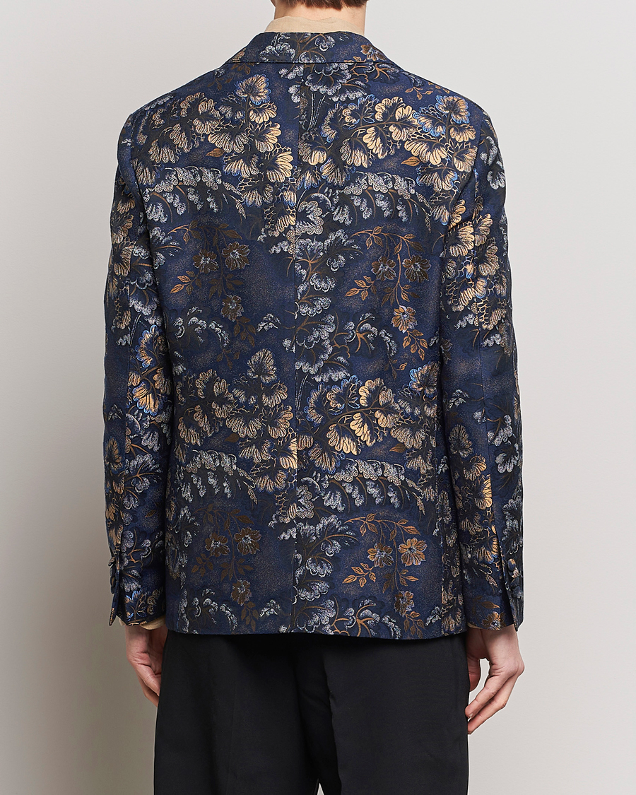 Mies | Pikkutakit | Etro | Floral Jacquard Evening Jacket Navy