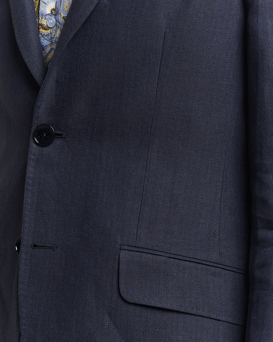 Mies | Pikkutakit | Etro | Linen Blazer Navy
