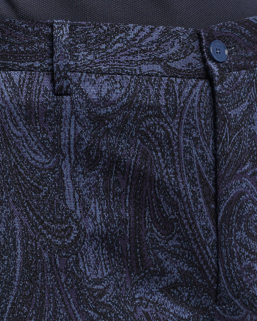 Mies | Housut | Etro | Tonal Paisley Trousers Navy