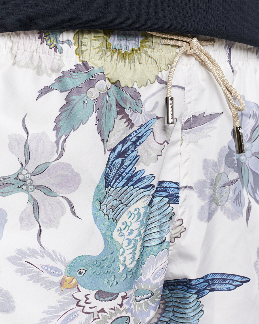 Mies | Uimahousut | Etro | Floral Printed Swim Shorts Light Grey