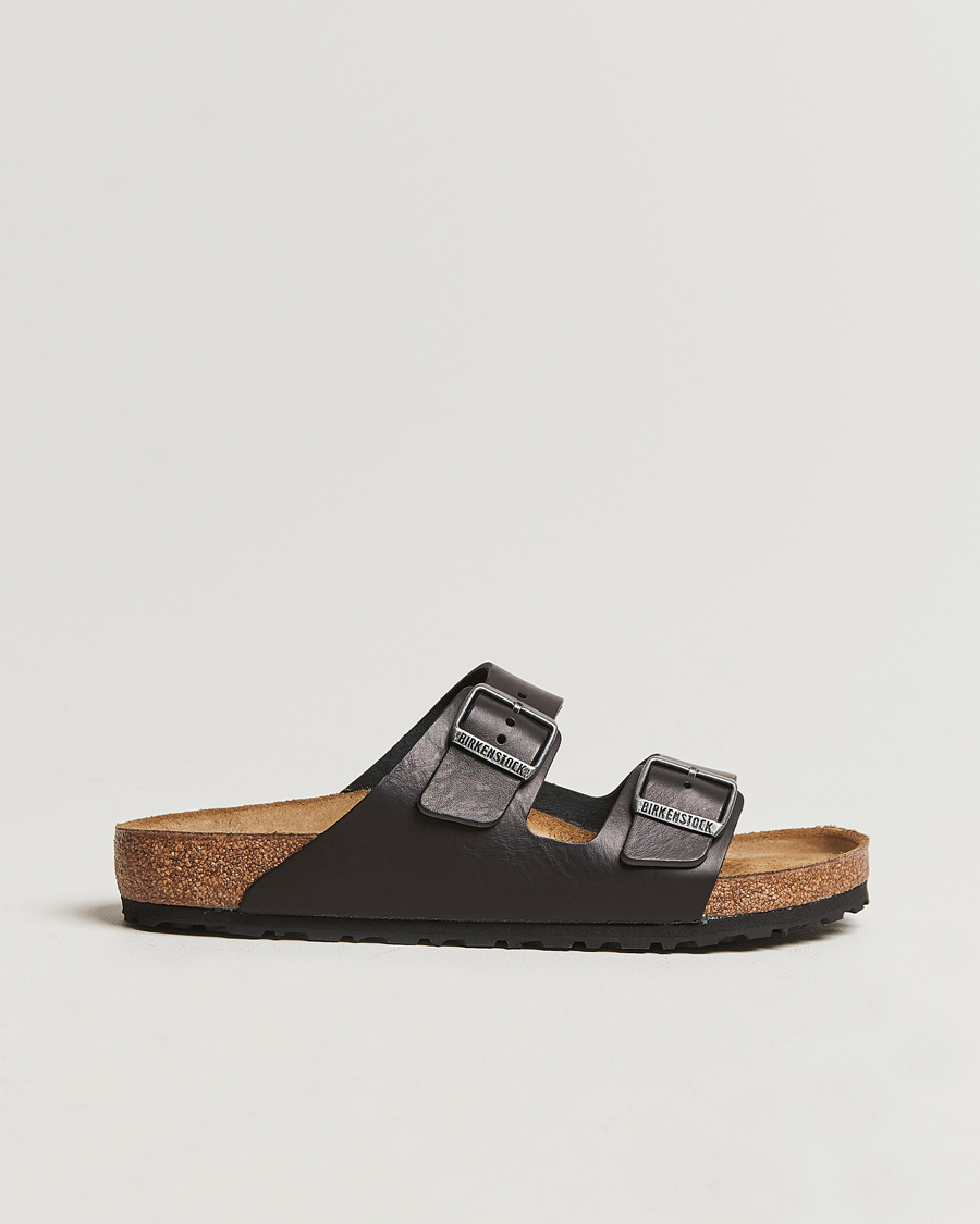 Mies | Sandaalit ja tohvelit | BIRKENSTOCK | Arizona Classic Footbed Vintage Wood Black