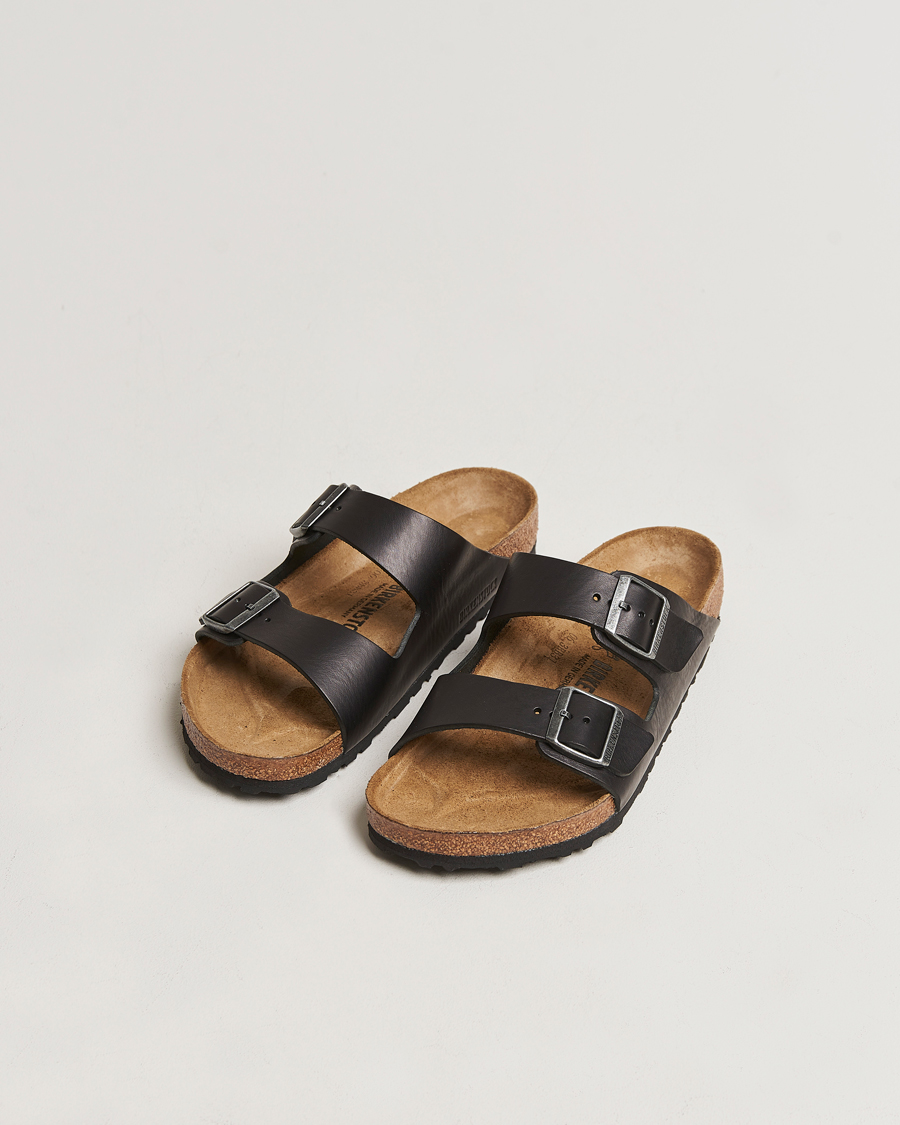 Mies | Sandaalit ja tohvelit | BIRKENSTOCK | Arizona Classic Footbed Vintage Wood Black