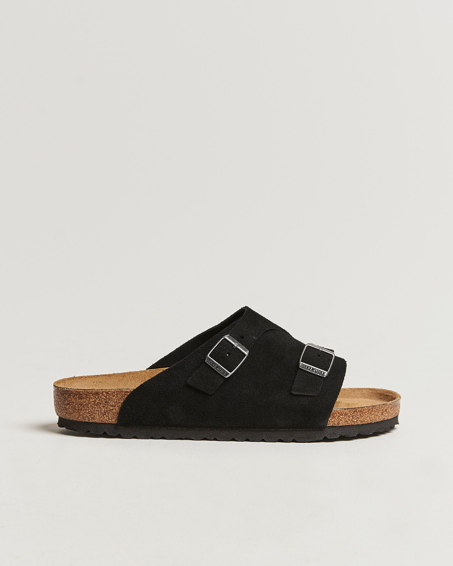 Mies | BIRKENSTOCK Zürich Black Suede | BIRKENSTOCK | Zürich Black Suede