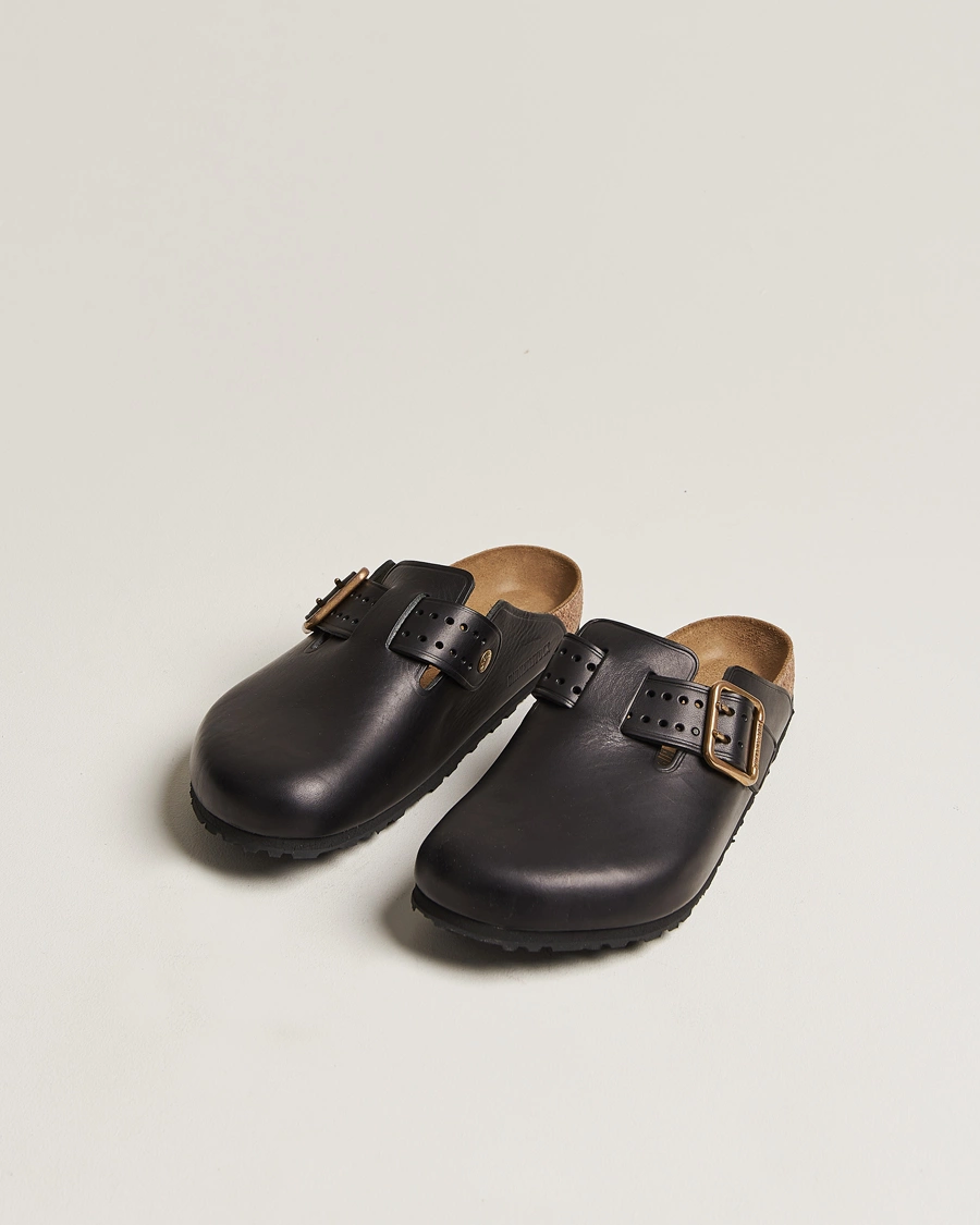 Mies | Sandaalit ja tohvelit | BIRKENSTOCK | Boston Bold Black Leather