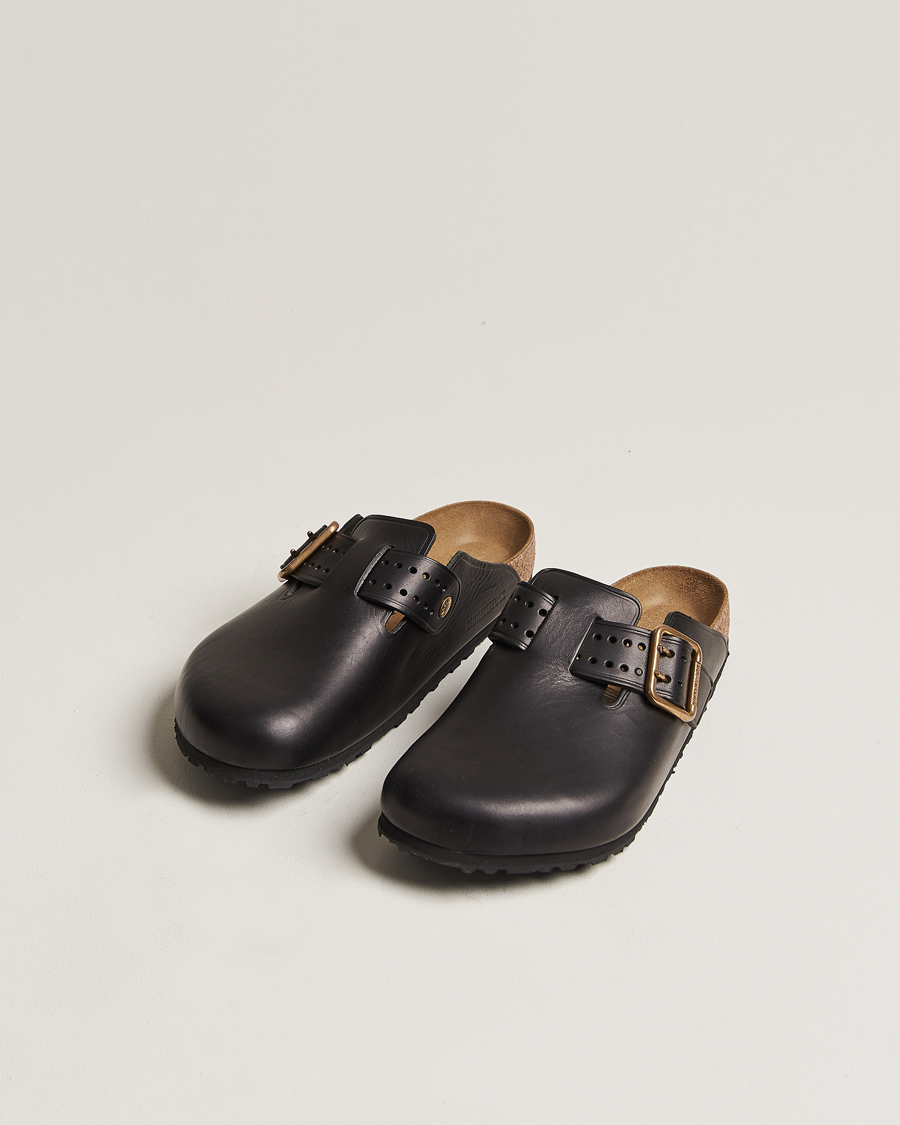 Mies | BIRKENSTOCK Boston Bold Black Leather | BIRKENSTOCK | Boston Bold Black Leather