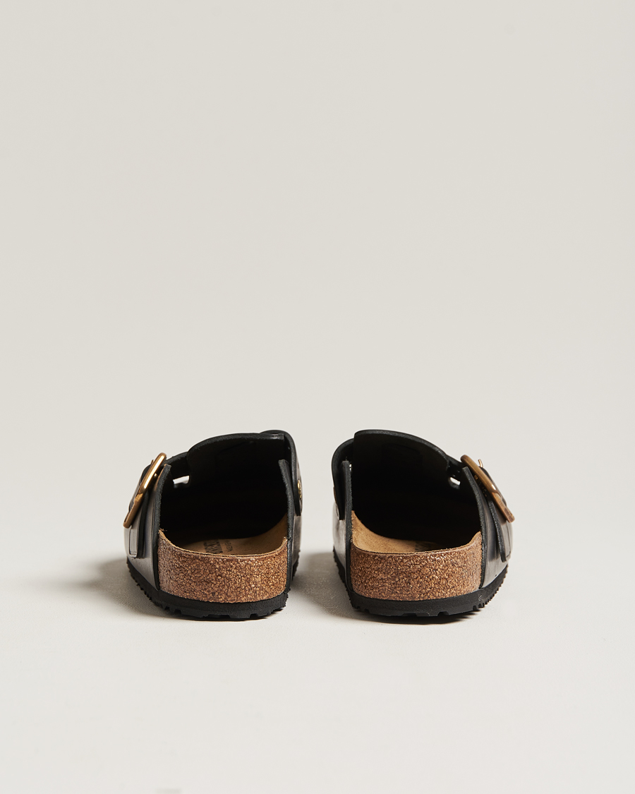 Mies | BIRKENSTOCK Boston Bold Black Leather | BIRKENSTOCK | Boston Bold Black Leather