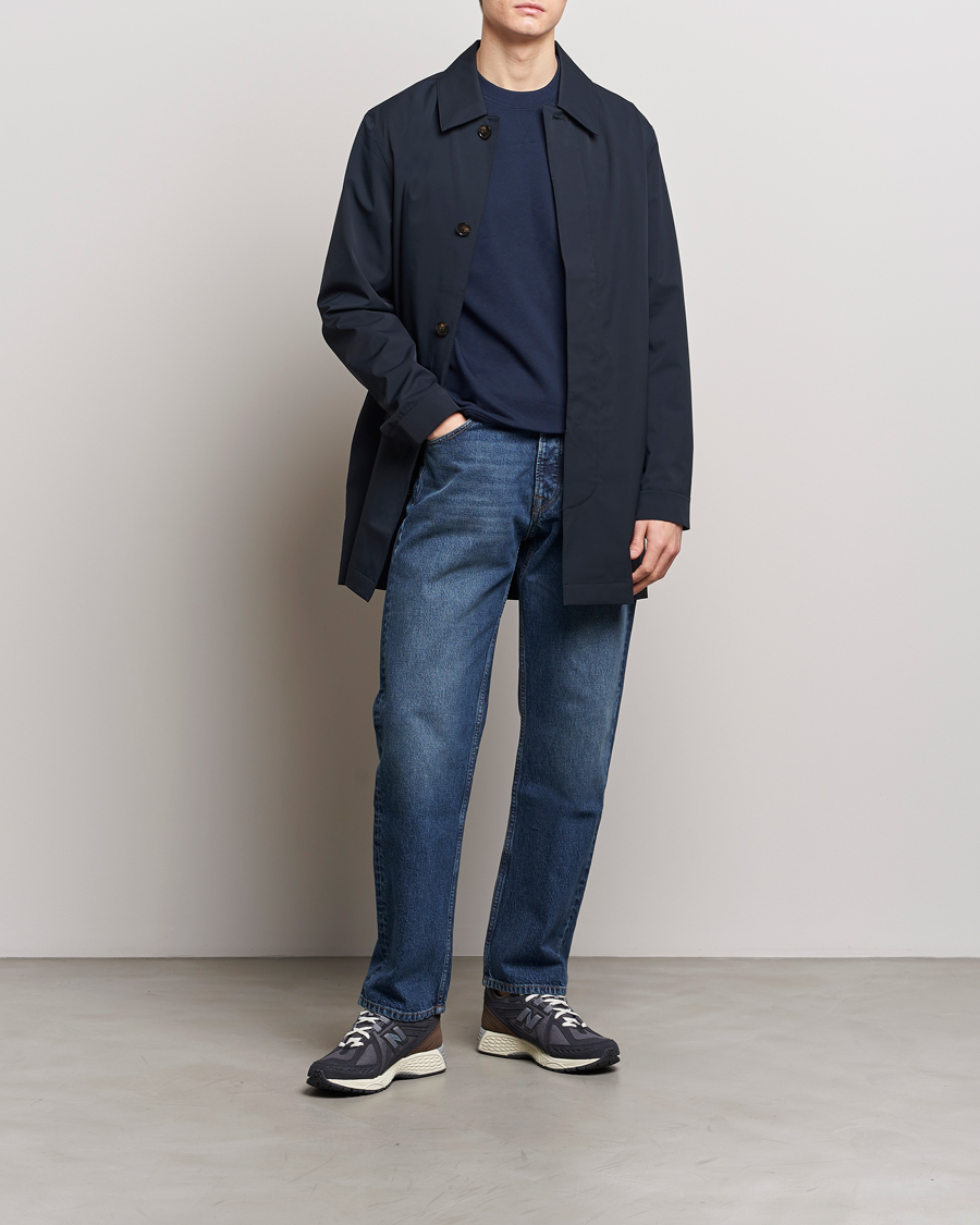 Mies | Takit | NN07 | Kim Waterproof Car Coat Navy Blue