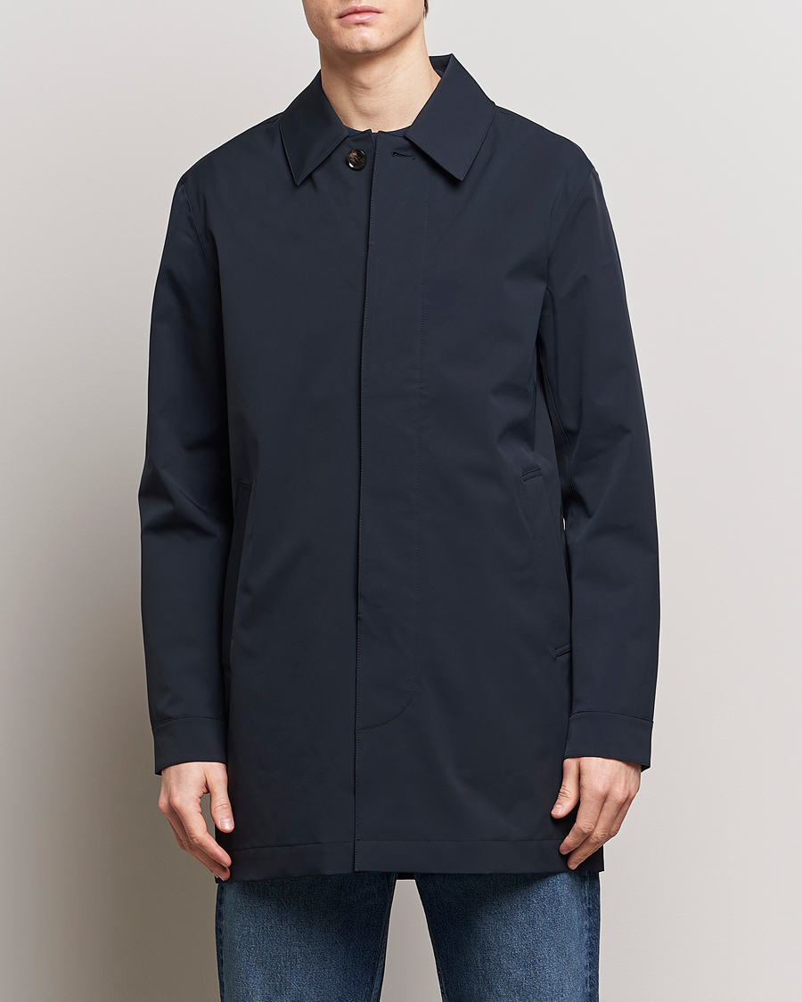 Mies | Takit | NN07 | Kim Waterproof Car Coat Navy Blue