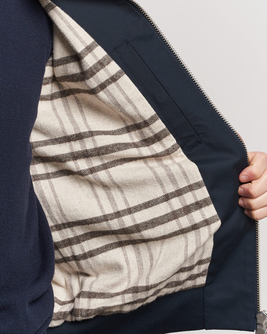 Mies | Takit | NN07 | Dawson Harrington Jacket Navy Blue