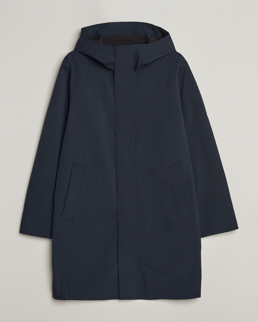 Mies | Takit | NN07 | Knox Hooded Coat Navy Blue