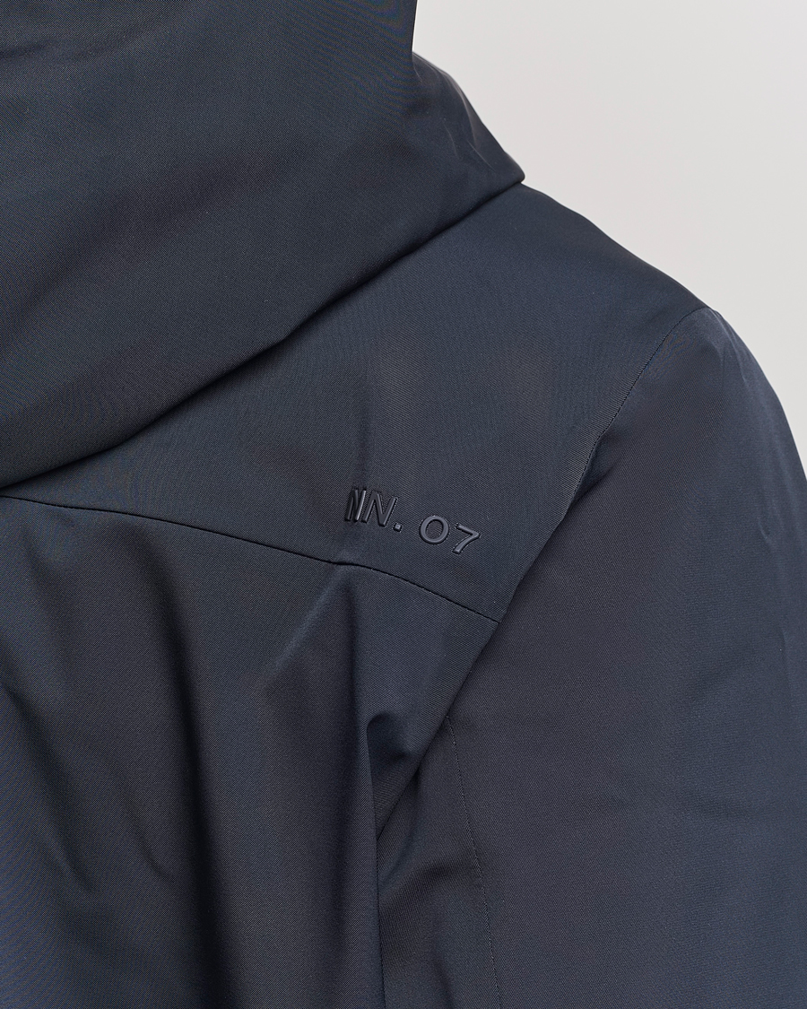 Mies | Takit | NN07 | Knox Hooded Coat Navy Blue