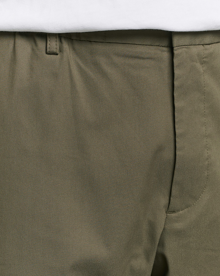 Mies | Housut | NN07 | Billie Drawstring Pants Capers Green