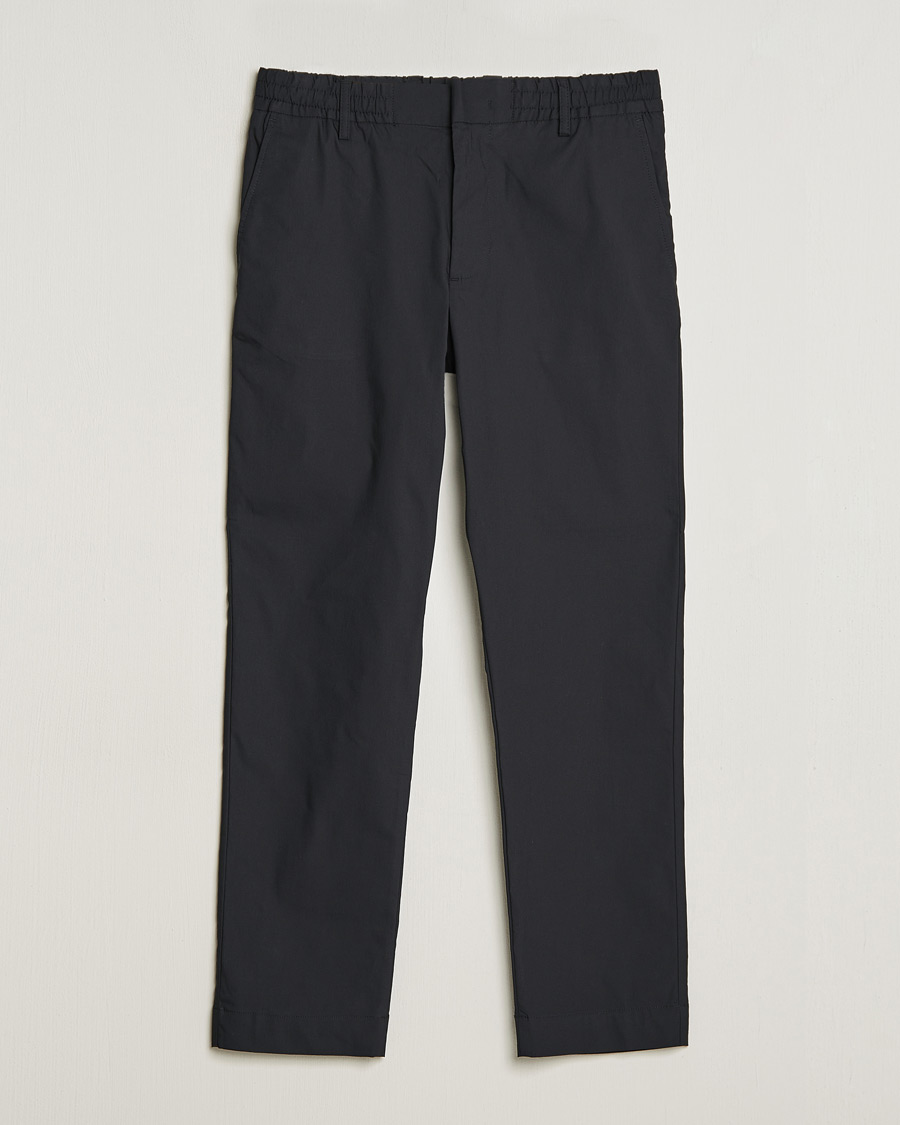 Mies | Housut | NN07 | Billie Tech Drawstring Pants Black
