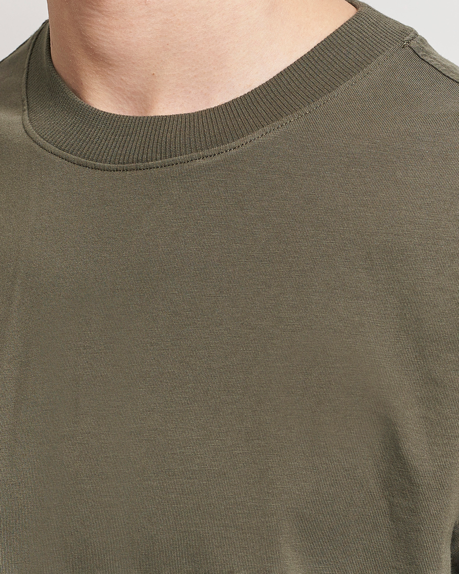 Mies | T-paidat | NN07 | Adam Pima Crew Neck T-Shirt Capers Green