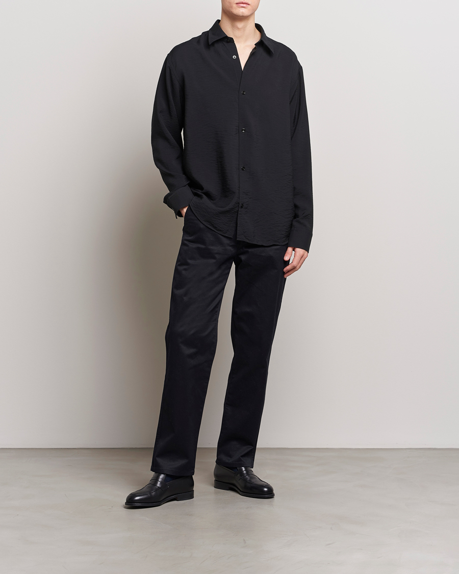 Mies | Kauluspaidat | NN07 | Freddy Structured Shirt Black