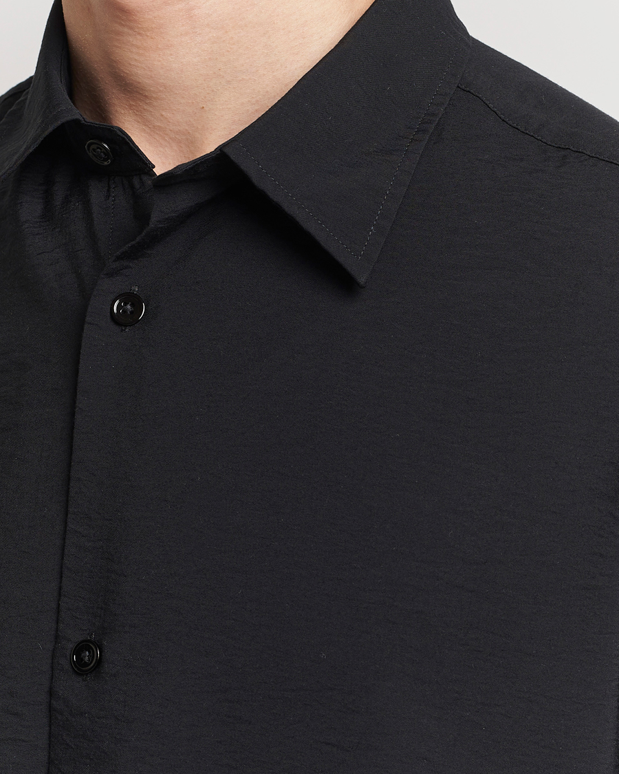 Mies | Kauluspaidat | NN07 | Freddy Structured Shirt Black