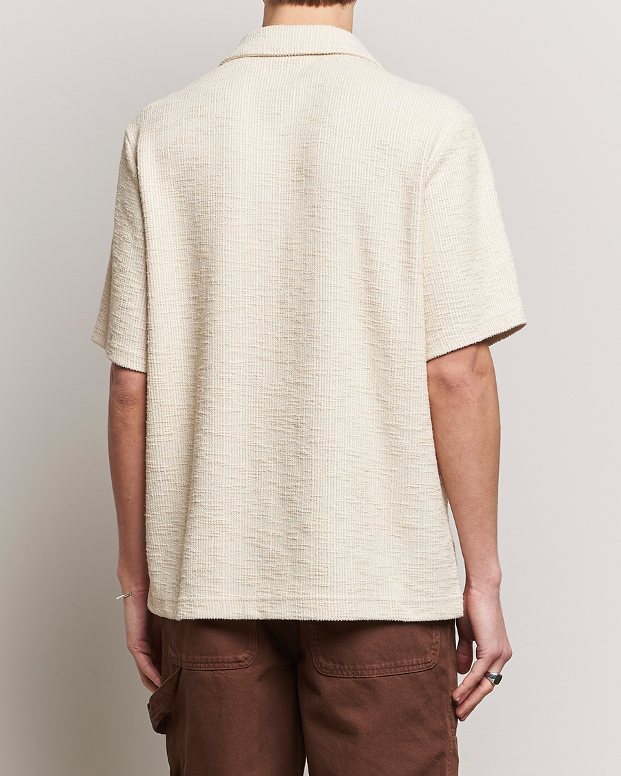 Mies | Kauluspaidat | NN07 | Julio Short Sleeve Shirt Ecru