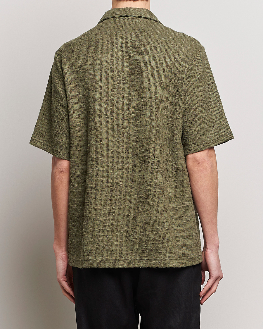 Mies | Kauluspaidat | NN07 | Julio Short Sleeve Shirt Capers Green