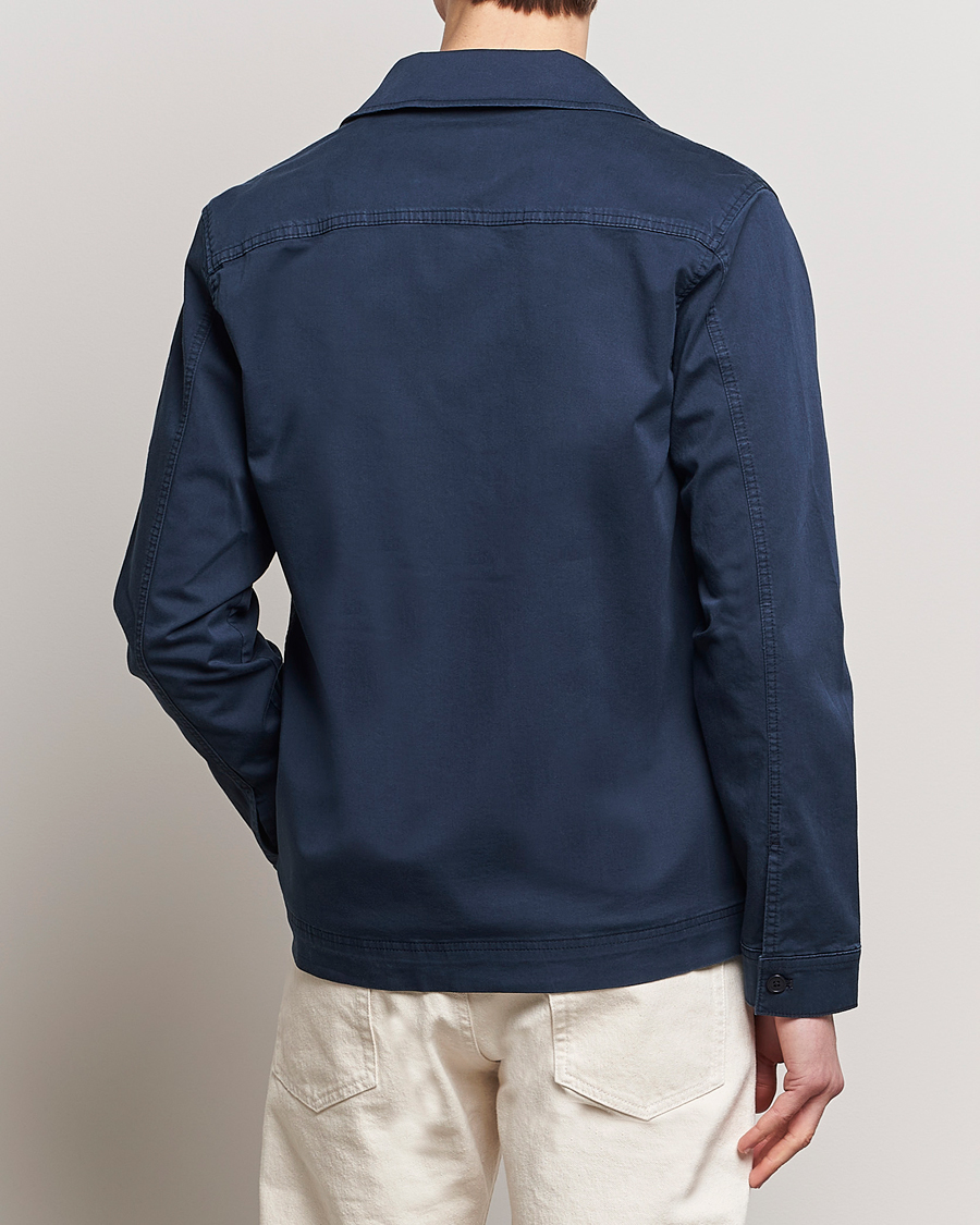Mies | Kauluspaidat | NN07 | Olav Overshirt Navy Blue