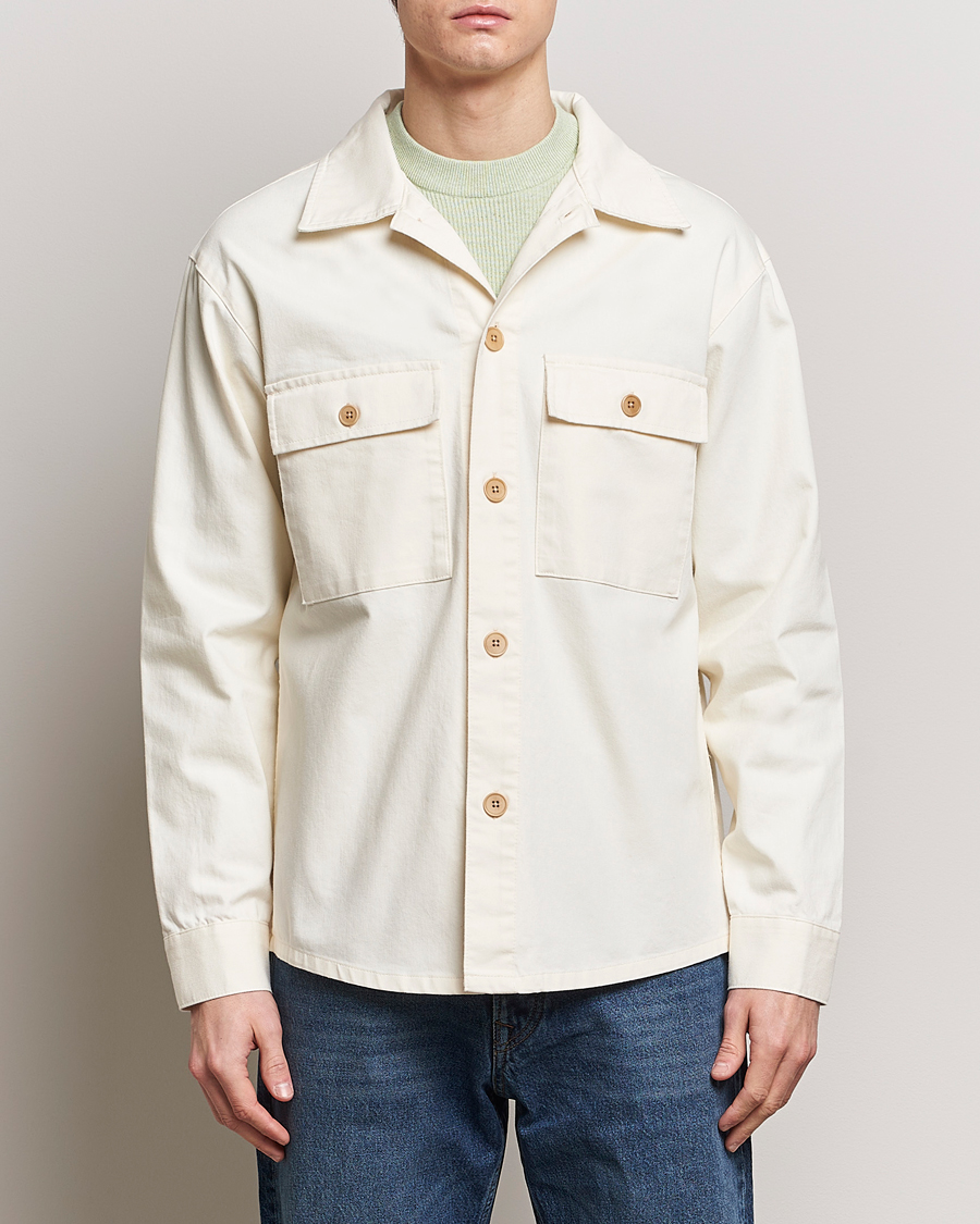 Mies | Nykyaikaiset takit | NN07 | Roger Workwear Jacket Off White