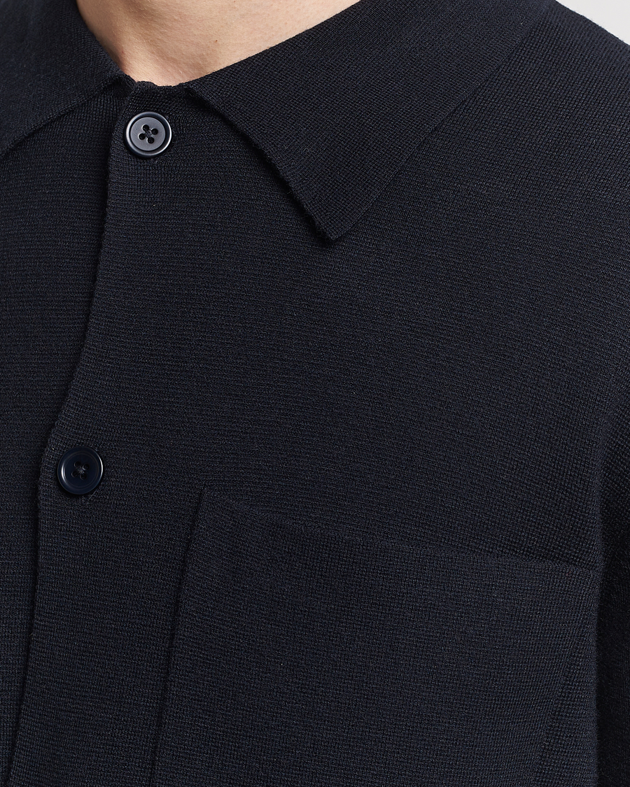 Mies | Puserot | NN07 | Jonas Cotton/Modal Cardigan Navy Blue