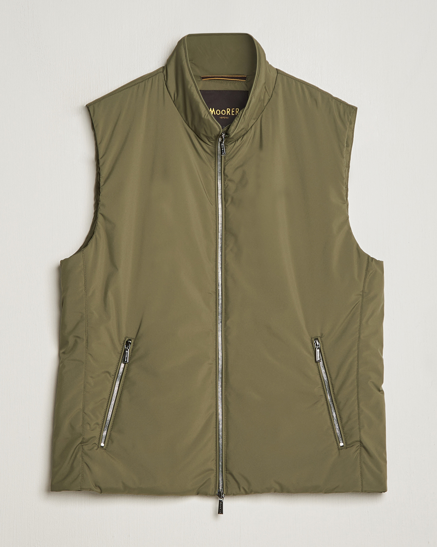 Mies | Takit | MooRER | Senio Padded Vest Green