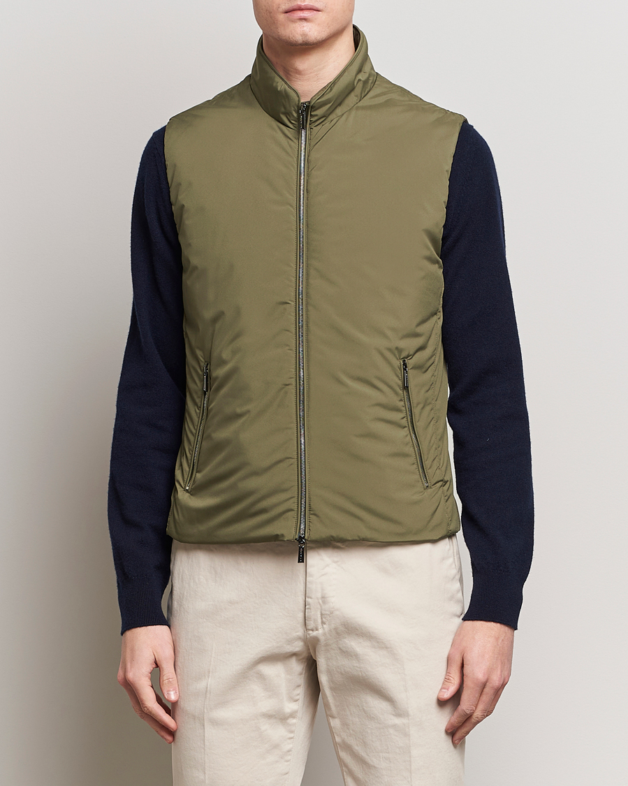 Mies | Takit | MooRER | Senio Padded Vest Green