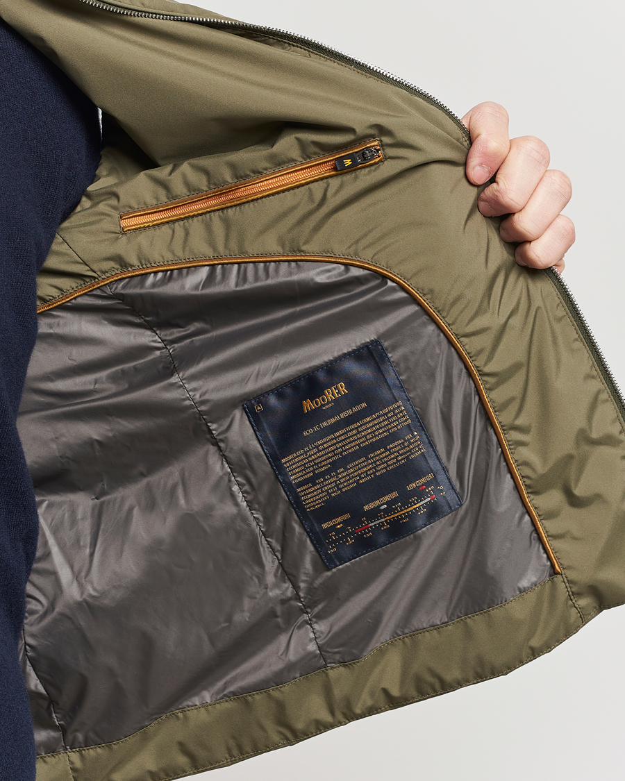 Mies | Takit | MooRER | Senio Padded Vest Green