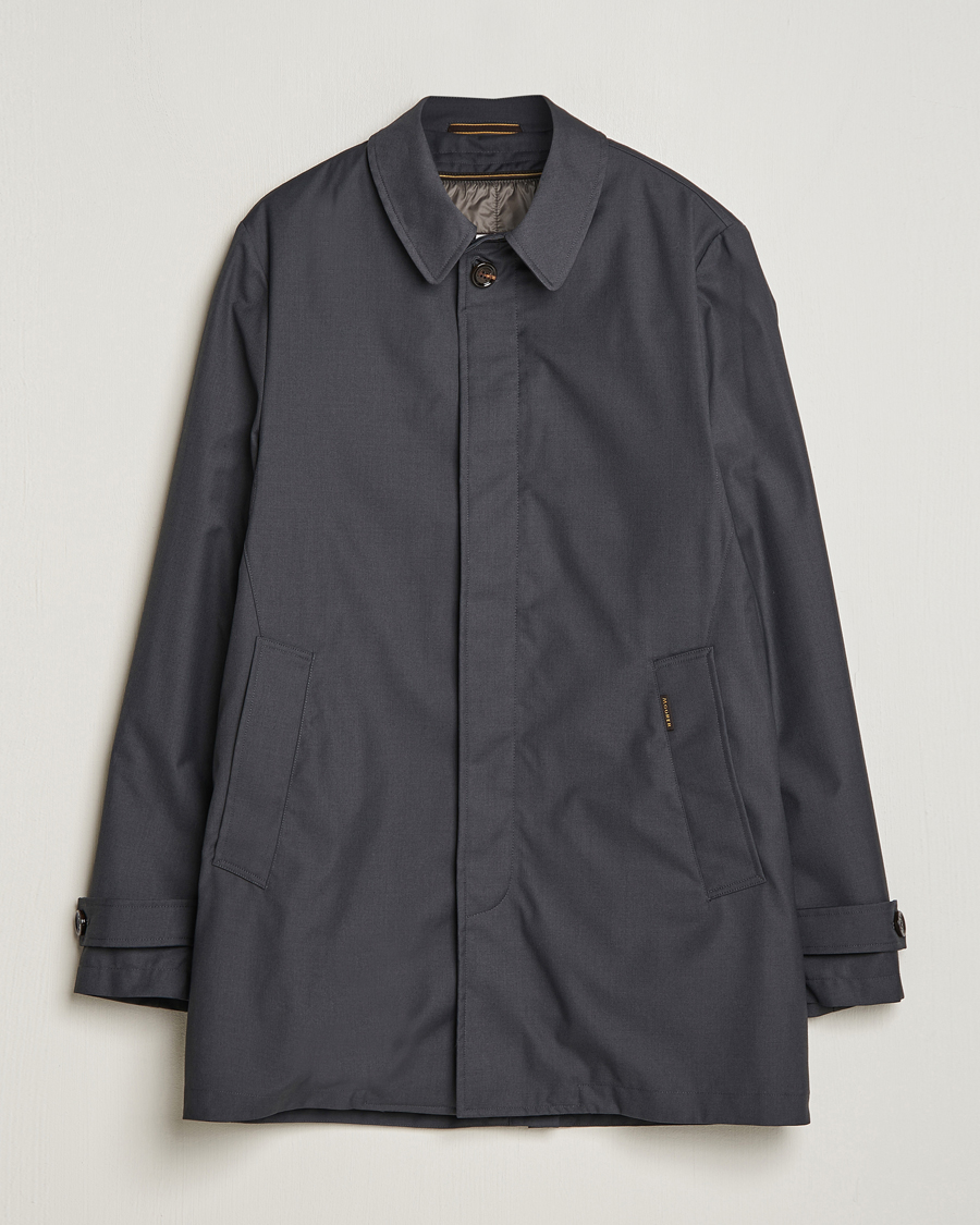 Mies | Takit | MooRER | Waterproof Detachable Liner Tech Coat Dark Grey