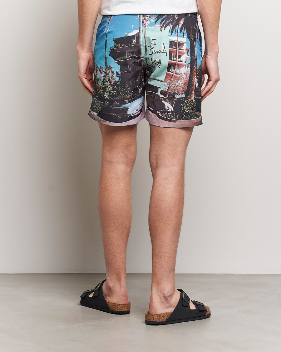 Mies | Uimahousut | Orlebar Brown | Bulldog Photographic Swimshorts Beverly Hills