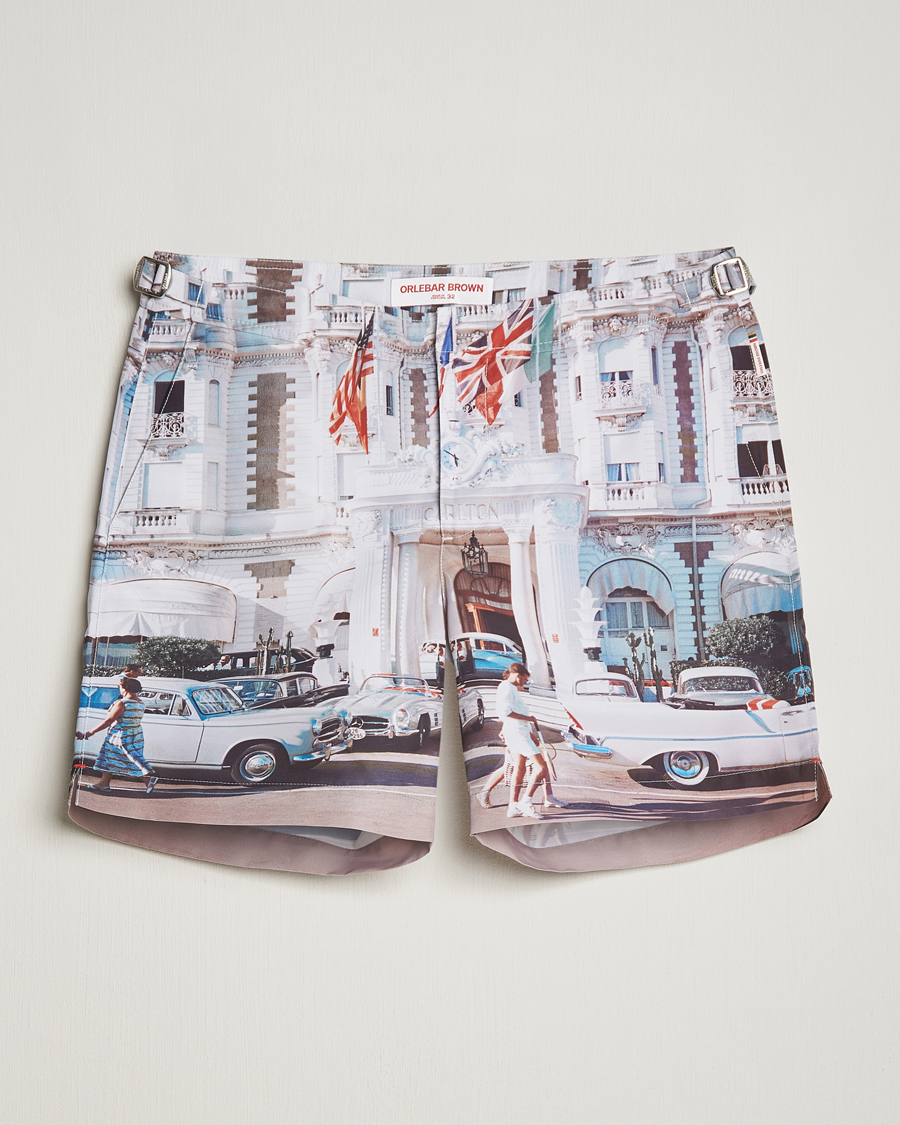 Mies | Uimahousut | Orlebar Brown | Bulldog Photographic Swimshorts Carlton Cannes