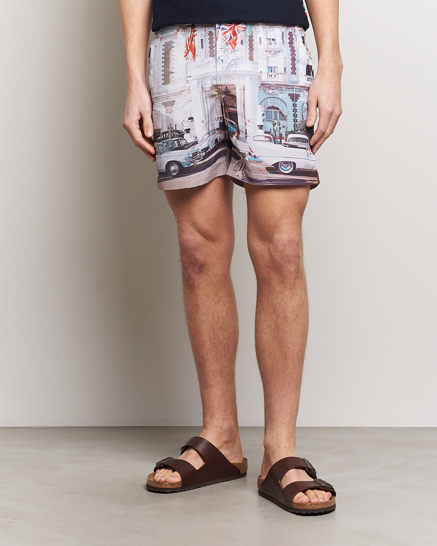 Mies | Uimahousut | Orlebar Brown | Bulldog Photographic Swimshorts Carlton Cannes