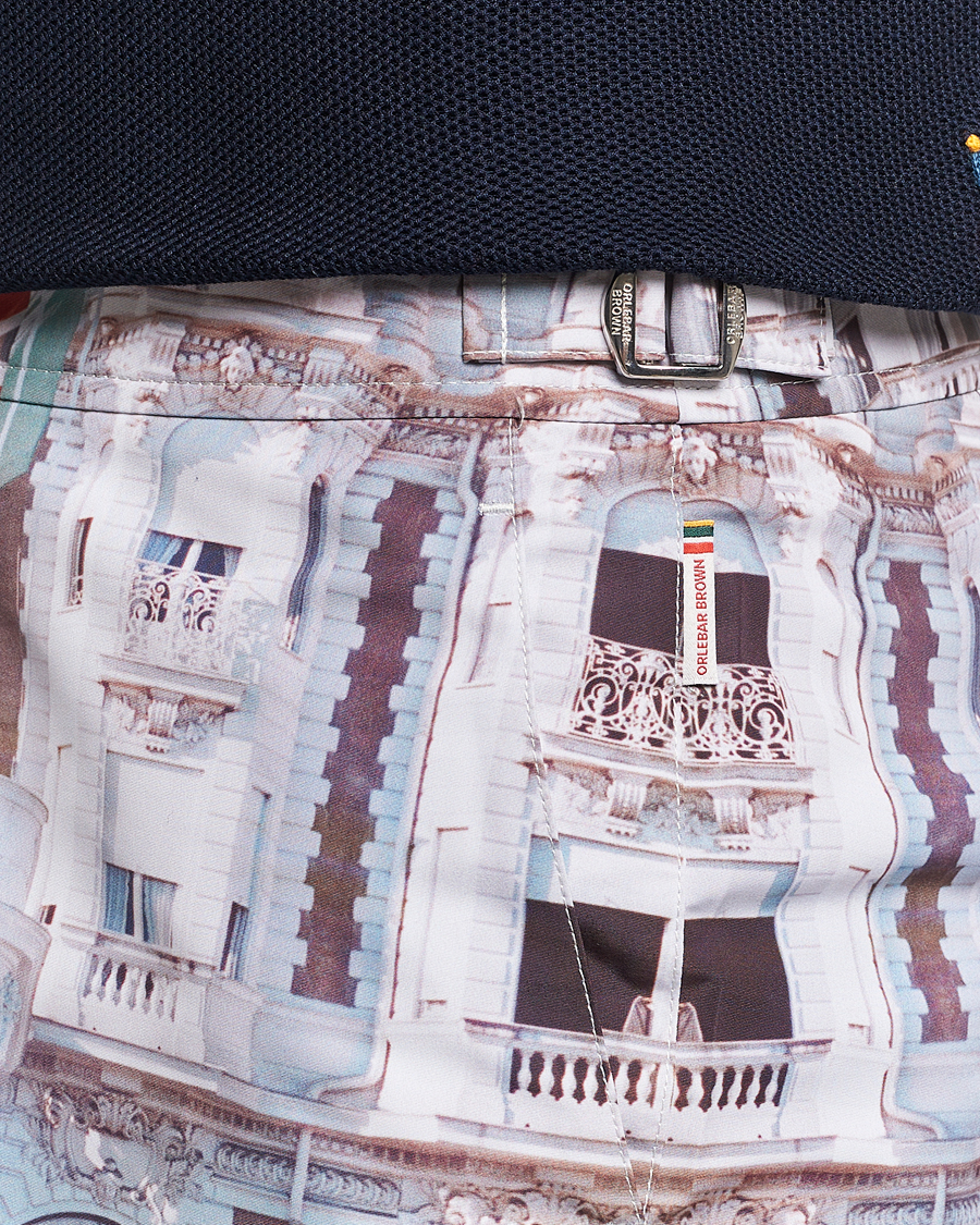 Mies | Uimahousut | Orlebar Brown | Bulldog Photographic Swimshorts Carlton Cannes