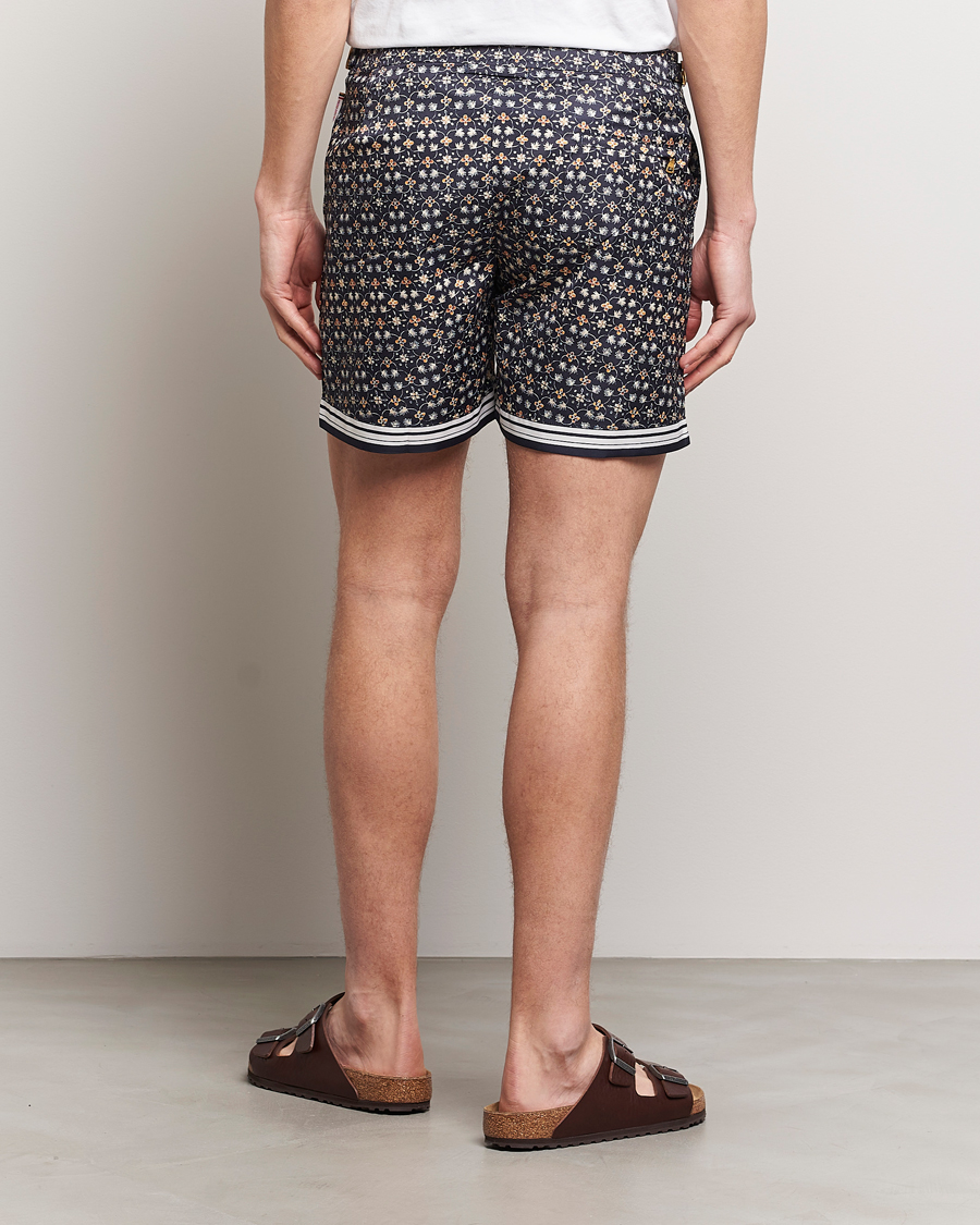 Mies | Uimahousut | Orlebar Brown | Bulldog Fiore Swimshorts Night Iris