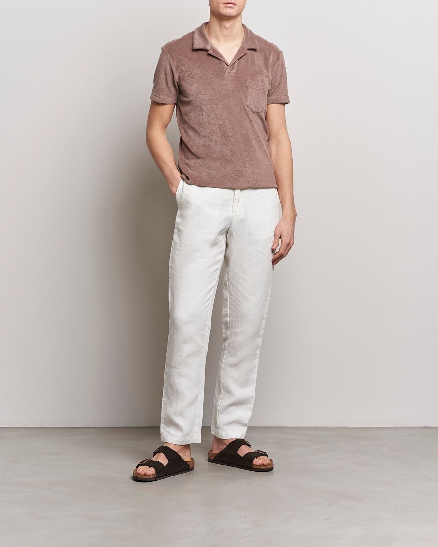 Mies | Pikeet | Orlebar Brown | Terry Polo Plum Wine