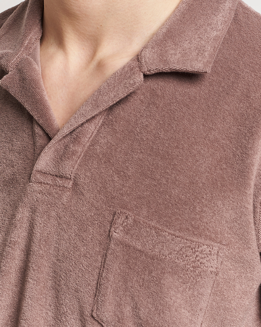 Mies | Pikeet | Orlebar Brown | Terry Polo Plum Wine