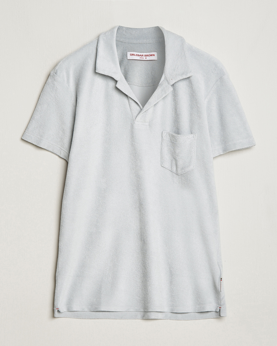 Mies | Pikeet | Orlebar Brown | Terry Polo White Jade