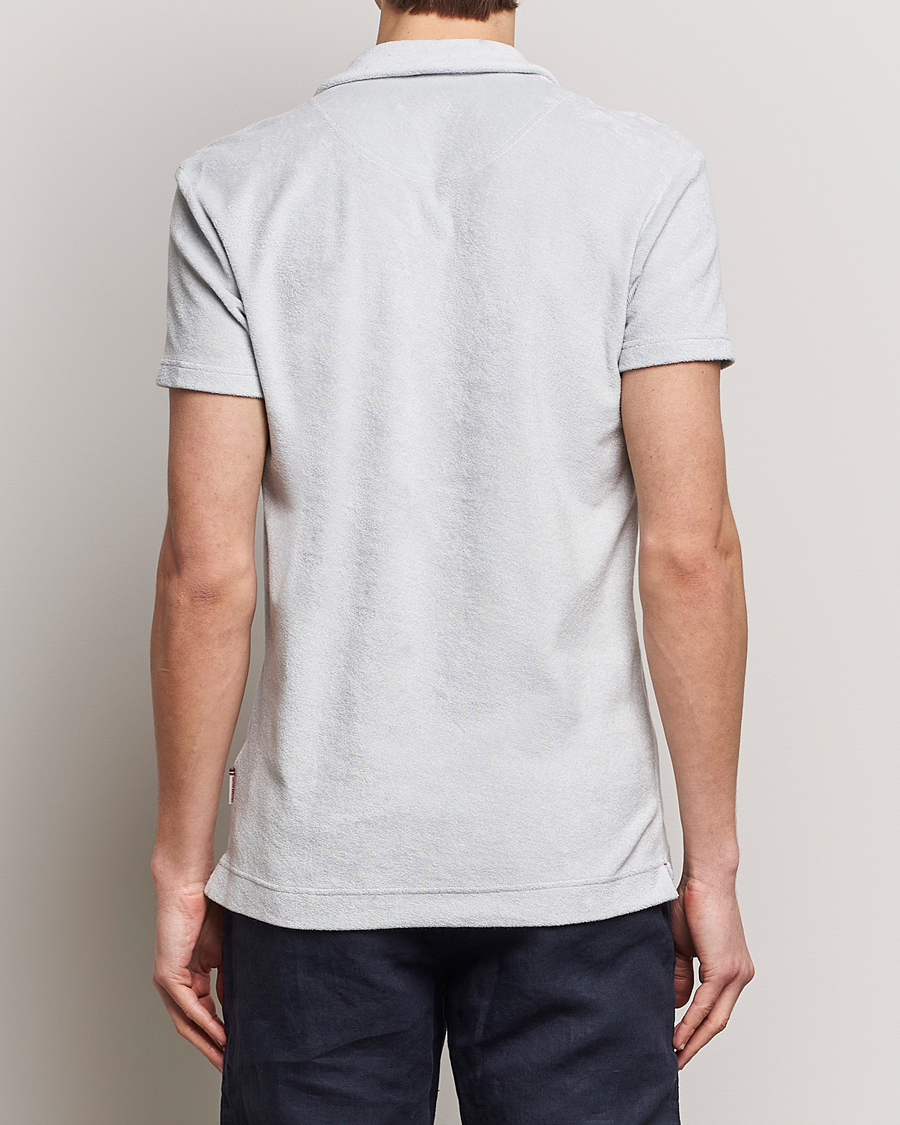 Mies | Pikeet | Orlebar Brown | Terry Polo White Jade