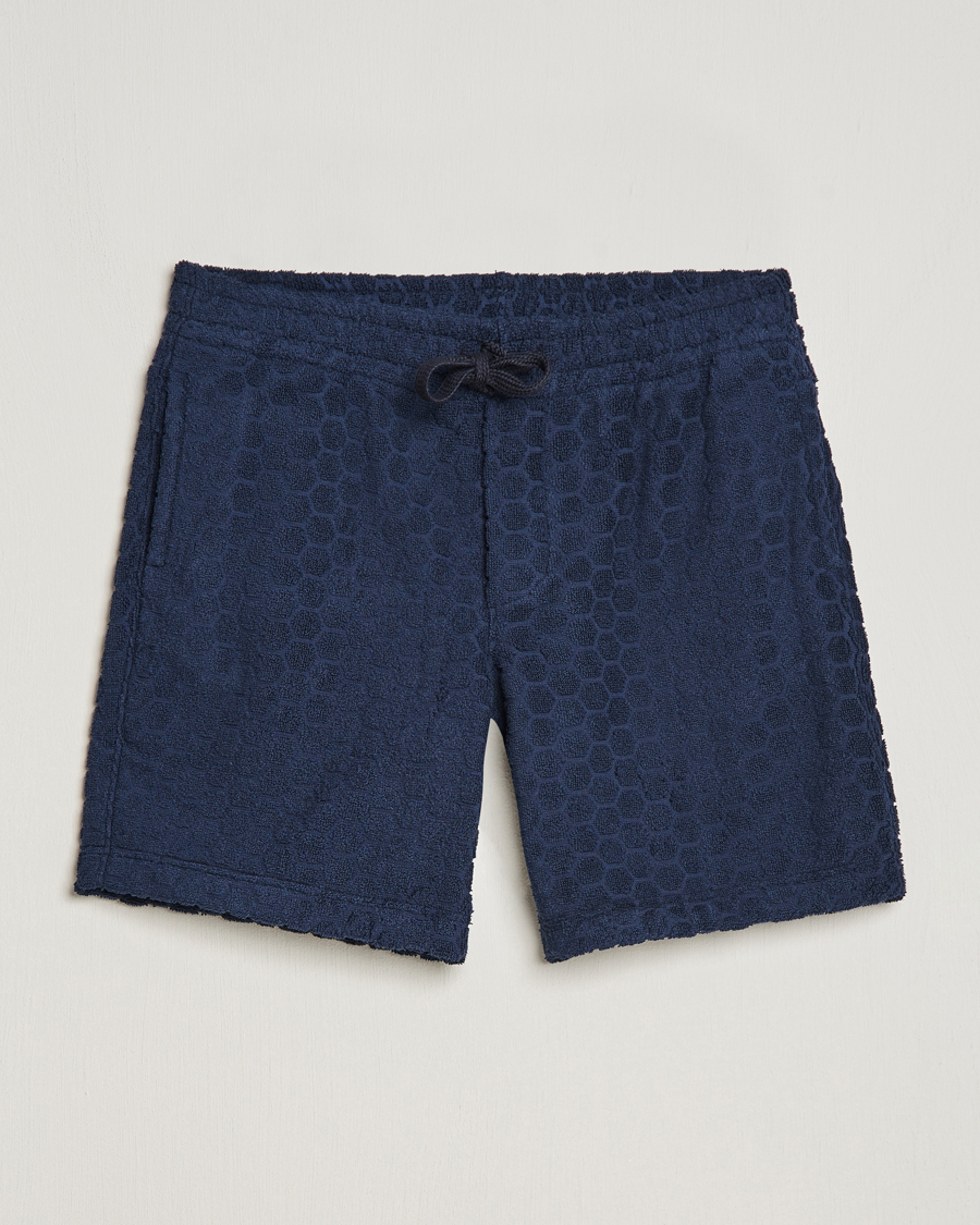 Mies | Shortsit | Orlebar Brown | Trevorne Atom Towelling Shorts Night Iris