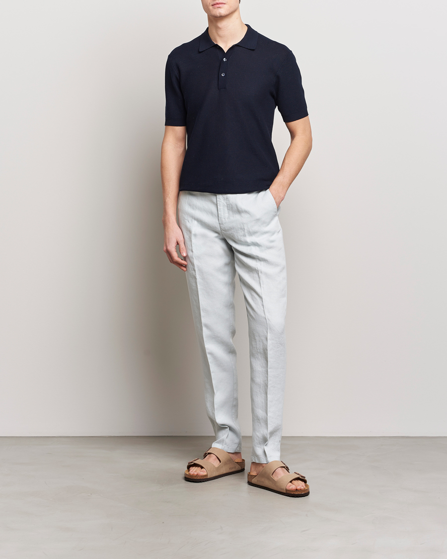Mies | Housut | Orlebar Brown | Griffon Linen Trousers White Jade