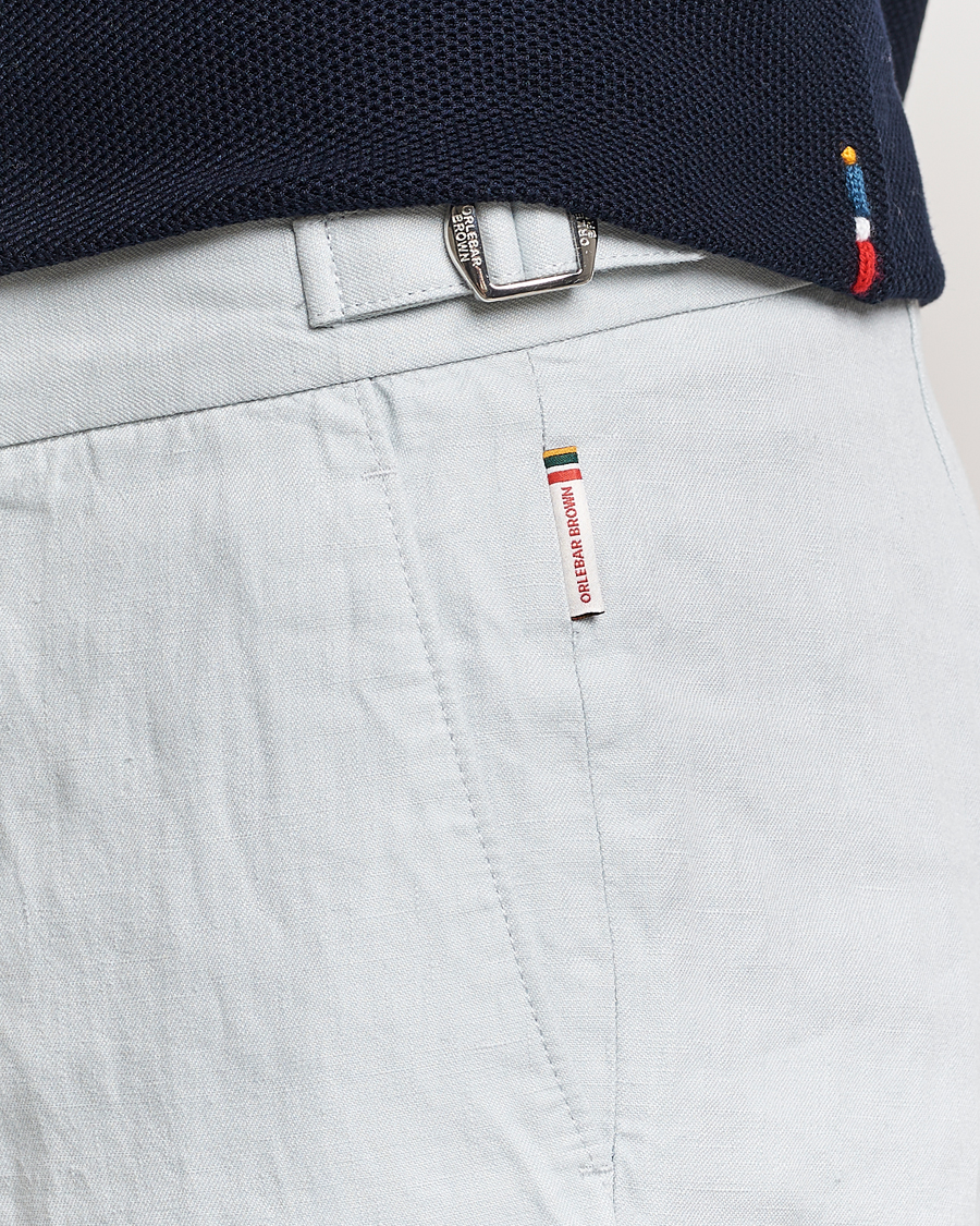 Mies | Housut | Orlebar Brown | Griffon Linen Trousers White Jade