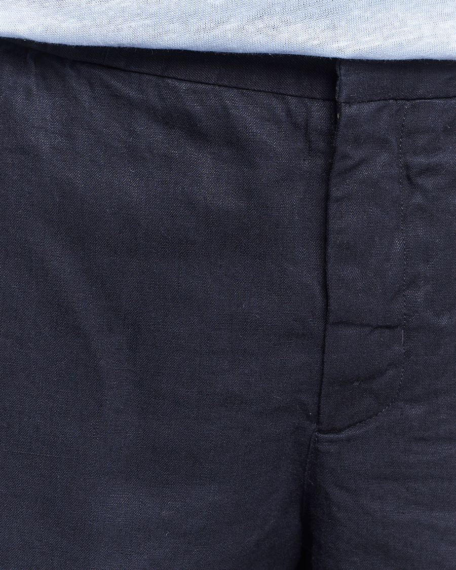 Mies | Shortsit | Orlebar Brown | Cornell Linen Shorts Night Iris