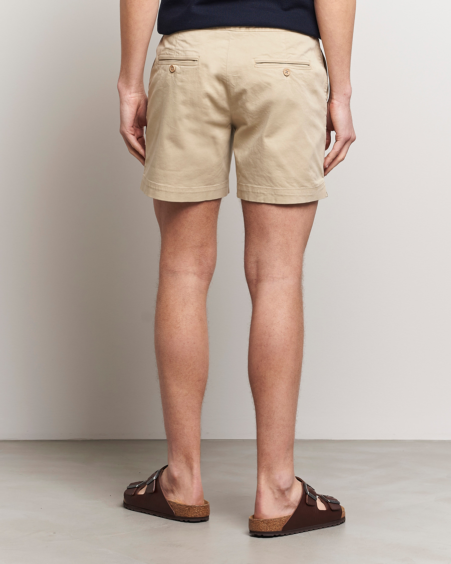 Mies | Housut | Orlebar Brown | Bulldog Cotton Stretch Twill Shorts Sanddune
