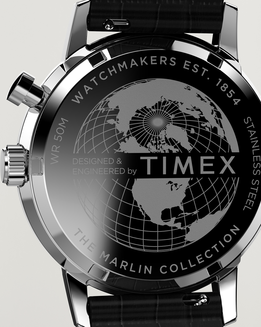 Mies | Timex Marlin Moon Phase Quartz 40mm Blue Dial | Timex | Marlin Moon Phase Quartz 40mm Blue Dial