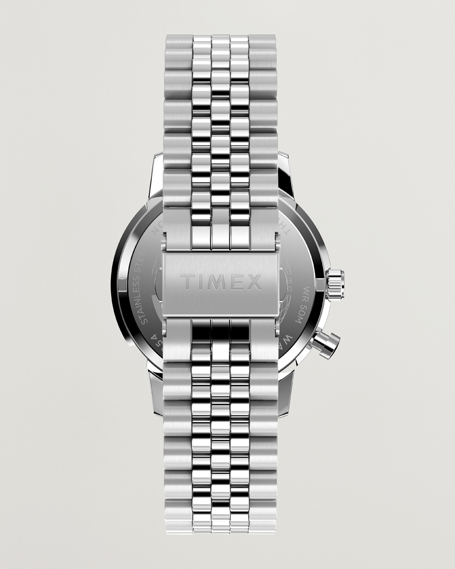 Mies | Timex Marlin Moon Phase Quartz Steel 40mm Blue Dial | Timex | Marlin Moon Phase Quartz Steel 40mm Blue Dial