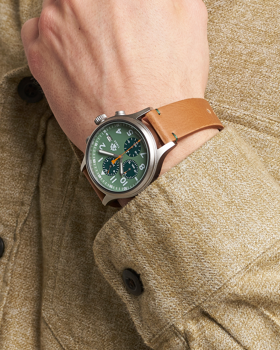 Mies | Vaatteet | Timex | Expedition North Sierra Chronograph 42mm Green Dial