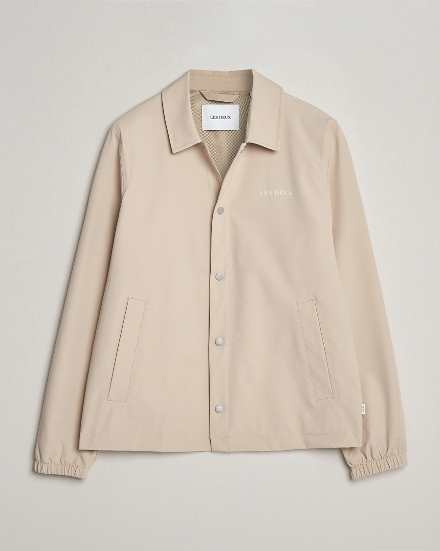 Mies | Takit | LES DEUX | Idris Coach Jacket Light Desert