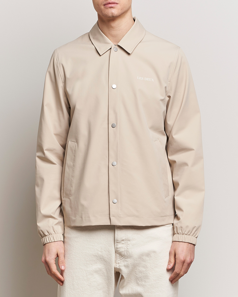 Mies | Takit | LES DEUX | Idris Coach Jacket Light Desert