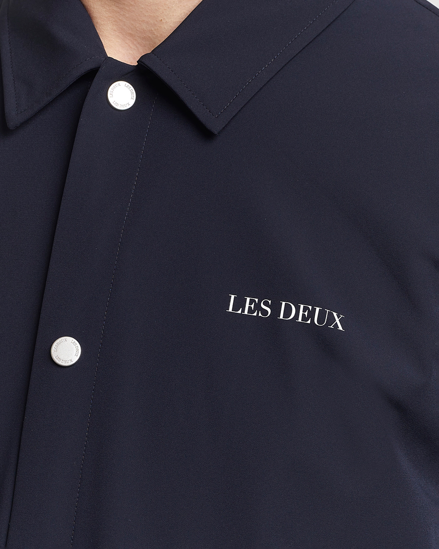 Mies | Takit | LES DEUX | Idris Coach Jacket Dark Navy