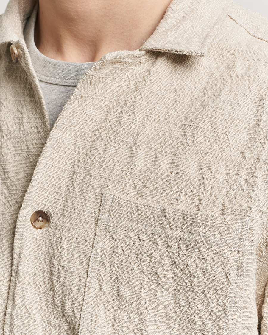 Mies | Kauluspaidat | LES DEUX | Isaac Overshirt Ivory